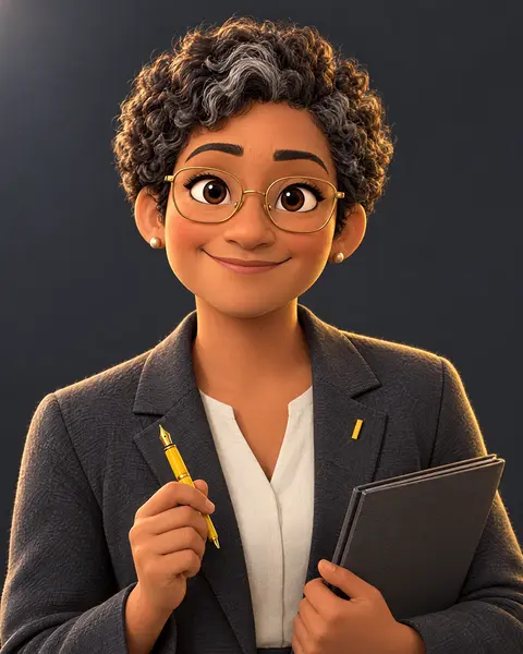 Vera, em desenho